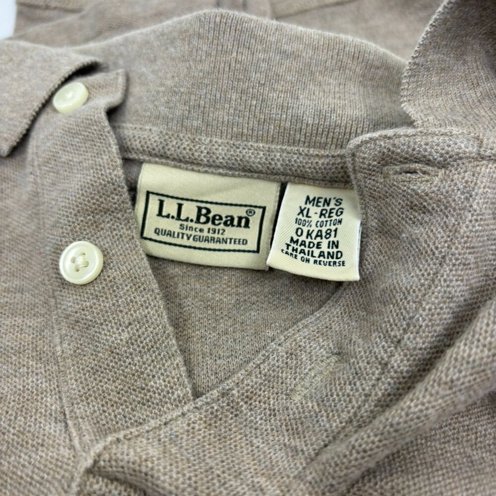 L.L. Bean XL Long Sleave Shirt Brown - Picture 2 of 4